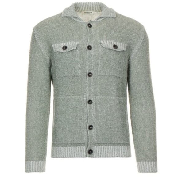 Phil Petter grey wool cardigan size M - Picture 1 of 7